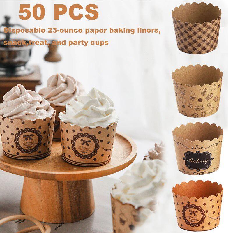 Model Kit For Beginners - 50Pcs/Pack Cupcake Paper Cups Wrapper Baking