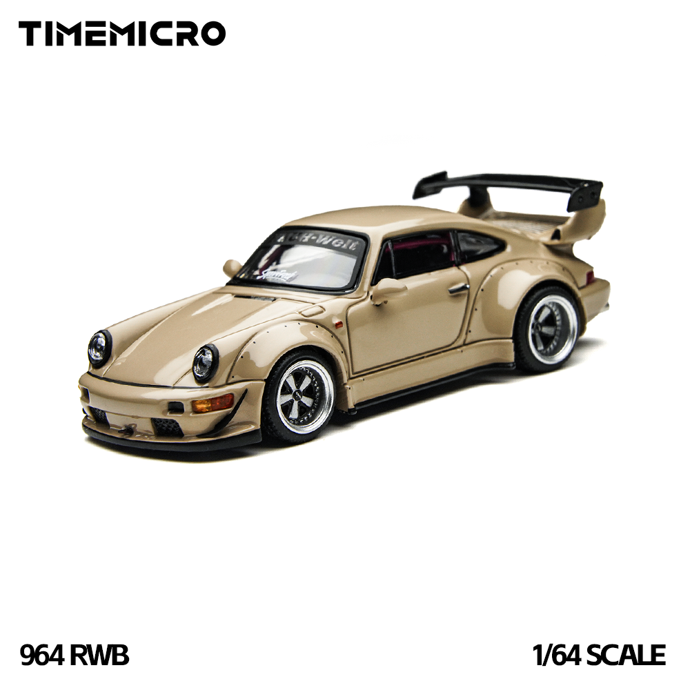 Model Kit Display - TimeMicro1:64 RWB 964 Beige Gift Box