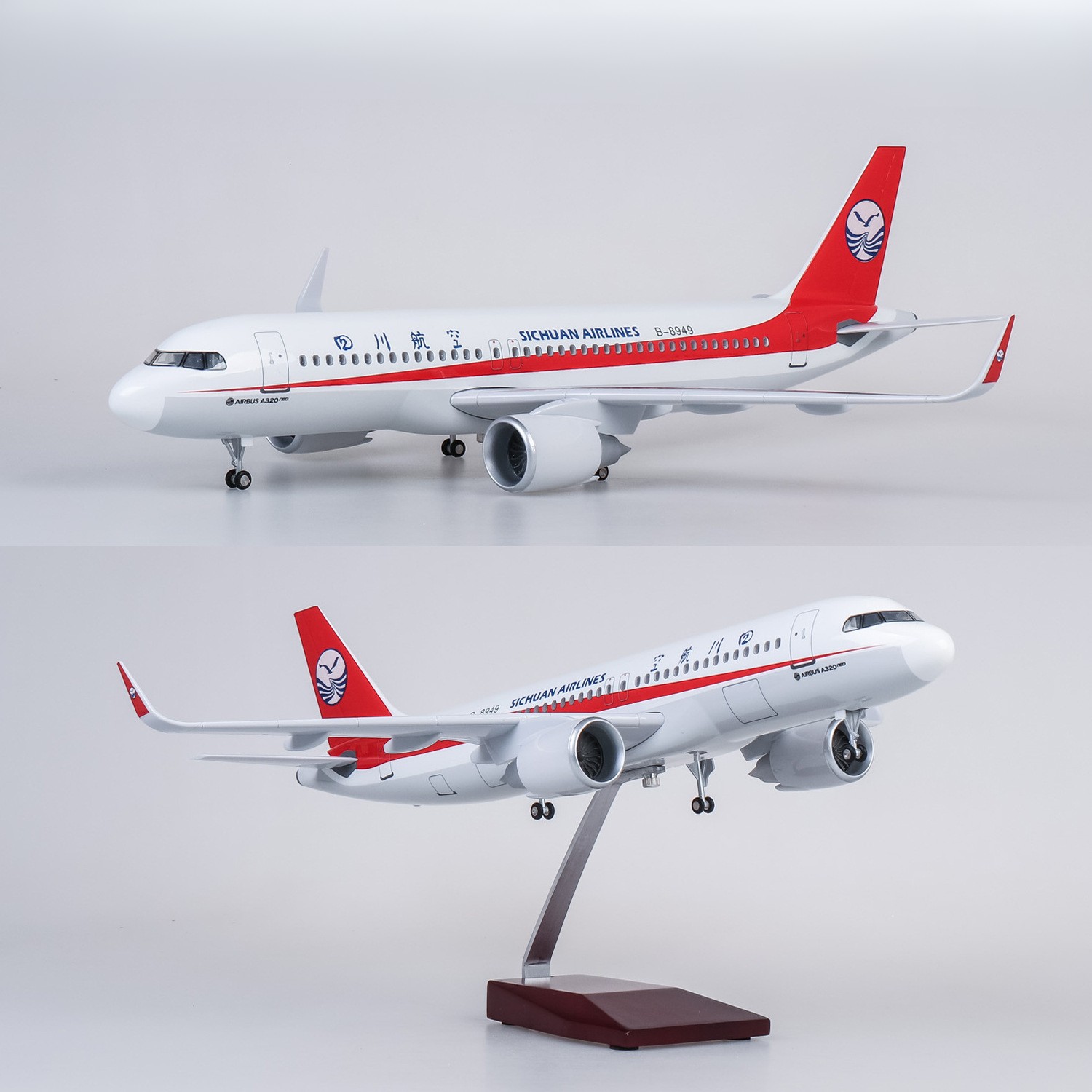 Model Kit Ixchel - 47cm Large Scale Sichuan A320 Diecast