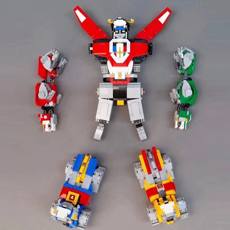 5 In 1 Transformers Action Fig - đánh giá và giá Model Kit Voltron