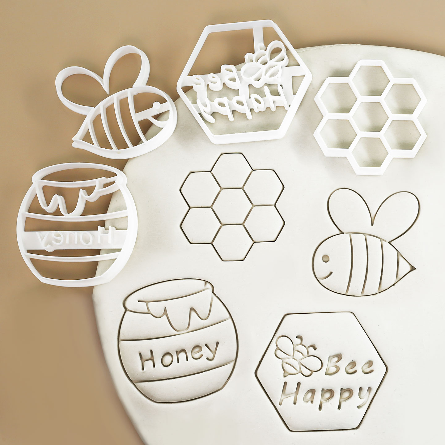 4 Pcs Bee Themed Cookie Cutter - đánh giá và giá Model Kit For Beginners