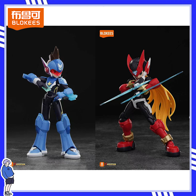 In Stock Blokees Mega Man Cham - đánh giá và giá Model Kit Zero Megaman