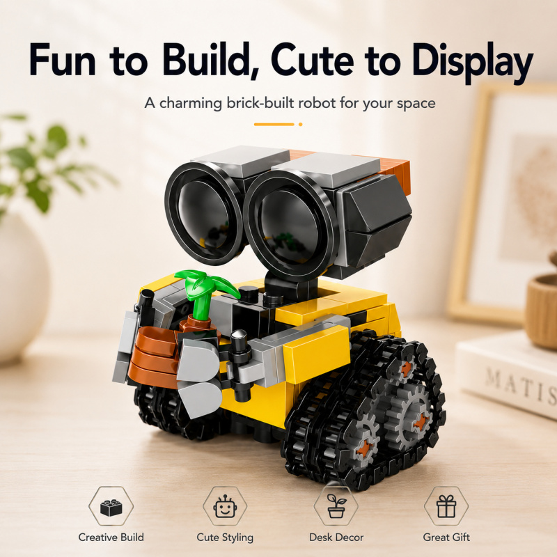 Mini Robot Building Blocks Set - đánh giá và giá Model Kit Display