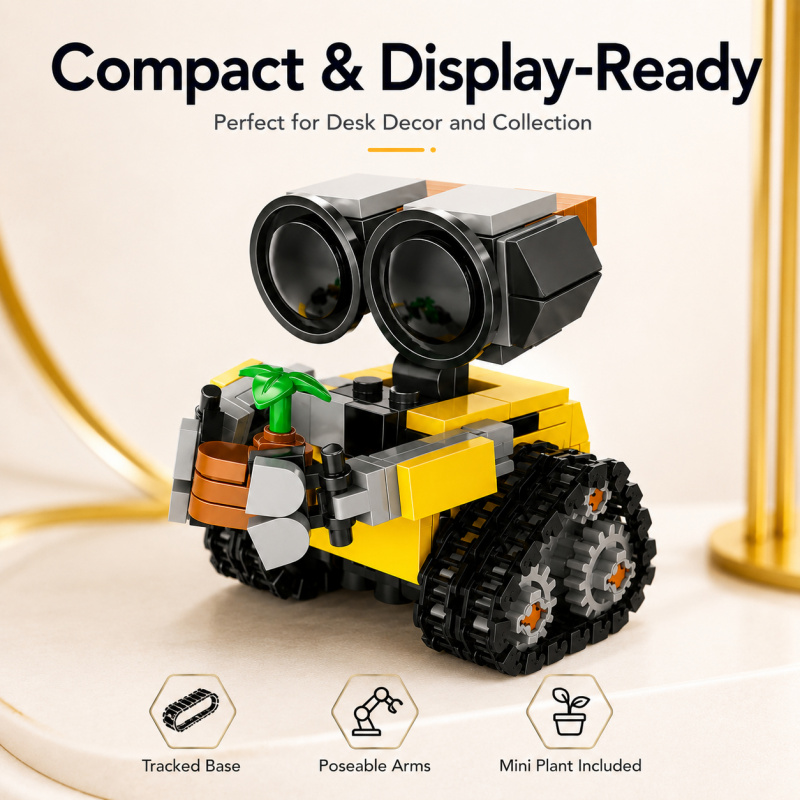 Mini Robot Building Blocks Set - đánh giá và giá Model Kit Display