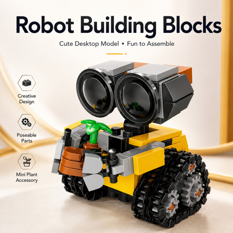Mini Robot Building Blocks Set - đánh giá và giá Model Kit Display