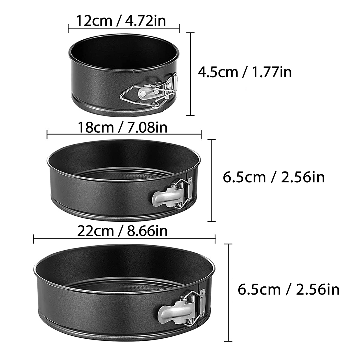 1PC, 3PCS Cake Pan Set, Round  - đánh giá và giá Model Kit For Beginners