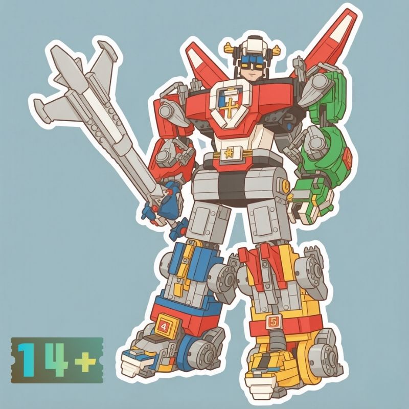 In Stock DIY Building Block Un - đánh giá và giá Model Kit Voltron