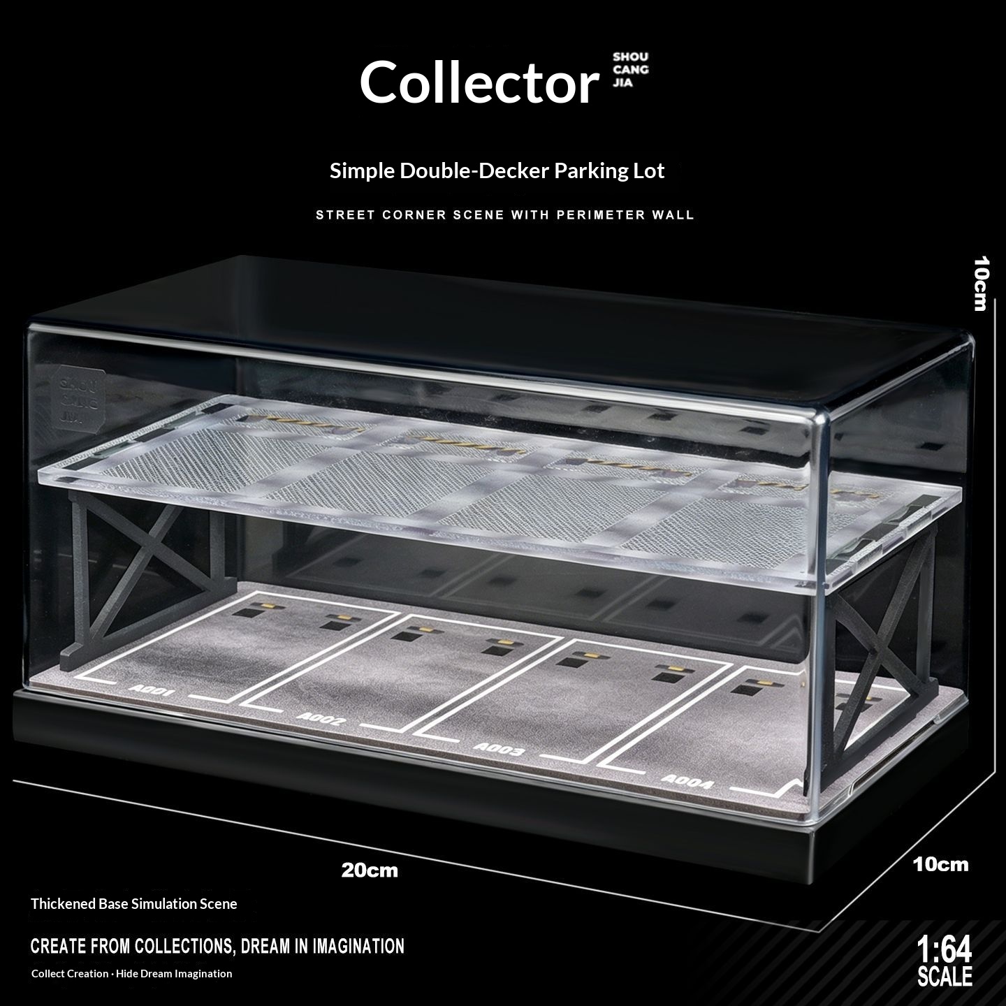 Collector 1:64 Scale Two-Story - đánh giá và giá Model Kit Display