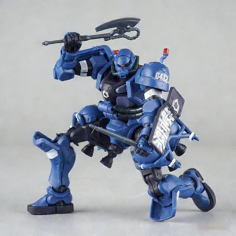 Gquuuuuux Military Police Zaku - đánh giá và giá Model Kit Gundam Wing