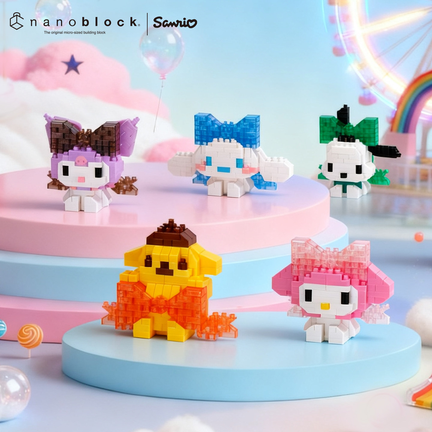 Nanoblock Sanrio Micro Buildin - đánh giá và giá Model Kit Anime Girl