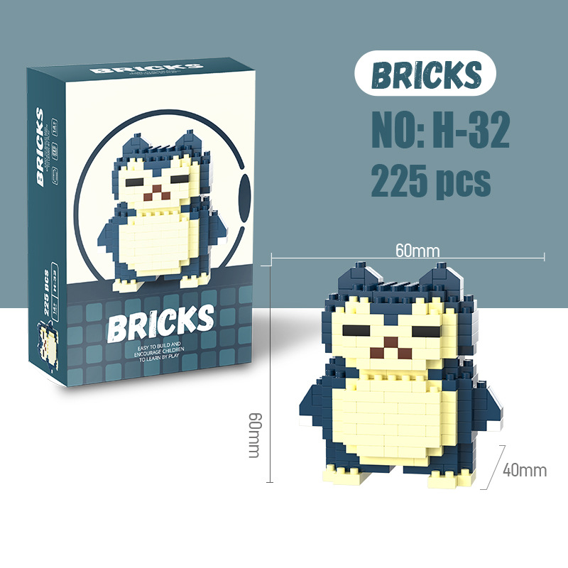 Pokemon Micro Building Blocks  - đánh giá và giá Model Kit Ixchel