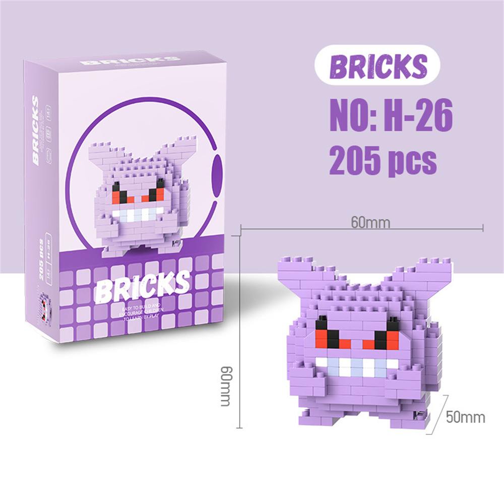 Pokemon Micro Building Blocks  - đánh giá và giá Model Kit Ixchel