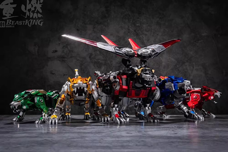 In Stock REBORN 01 BEASTKING B - đánh giá và giá Model Kit Voltron