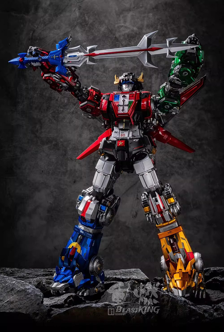 In Stock REBORN 01 BEASTKING B - đánh giá và giá Model Kit Voltron