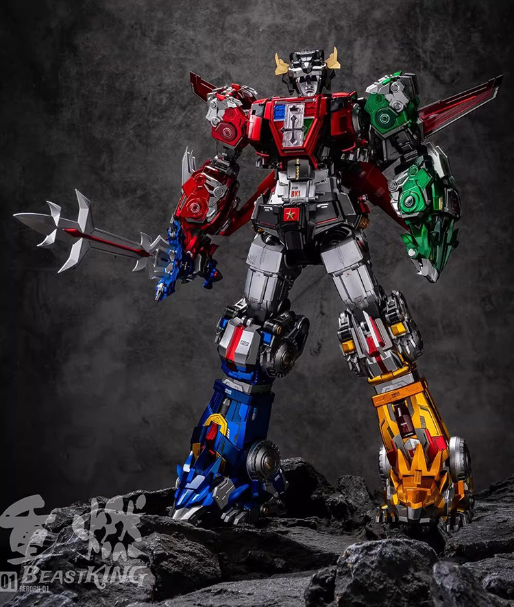 In Stock REBORN 01 BEASTKING B - đánh giá và giá Model Kit Voltron