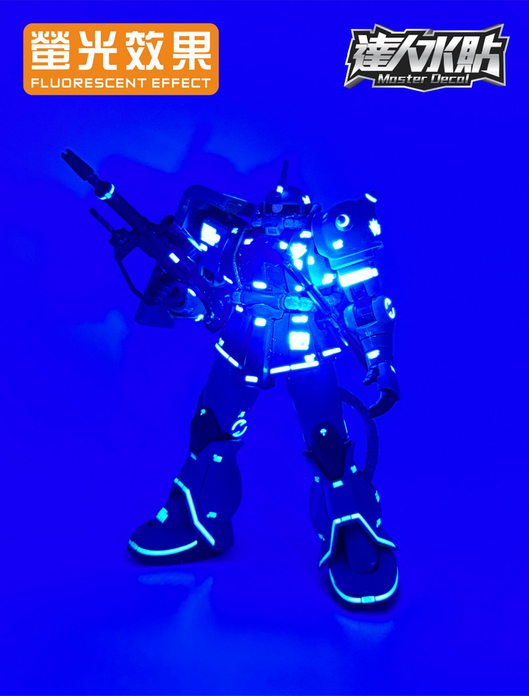 Master Decal H028 Fluorescent  - đánh giá và giá Model Kit Gundam Wing