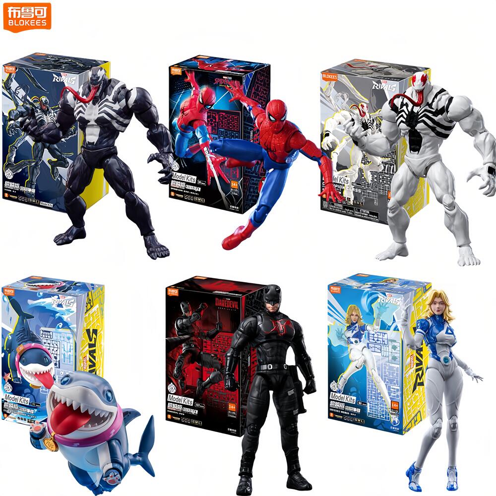Blokees Spider Man Anti-Venom  - đánh giá và giá Model Kit Zero Megaman