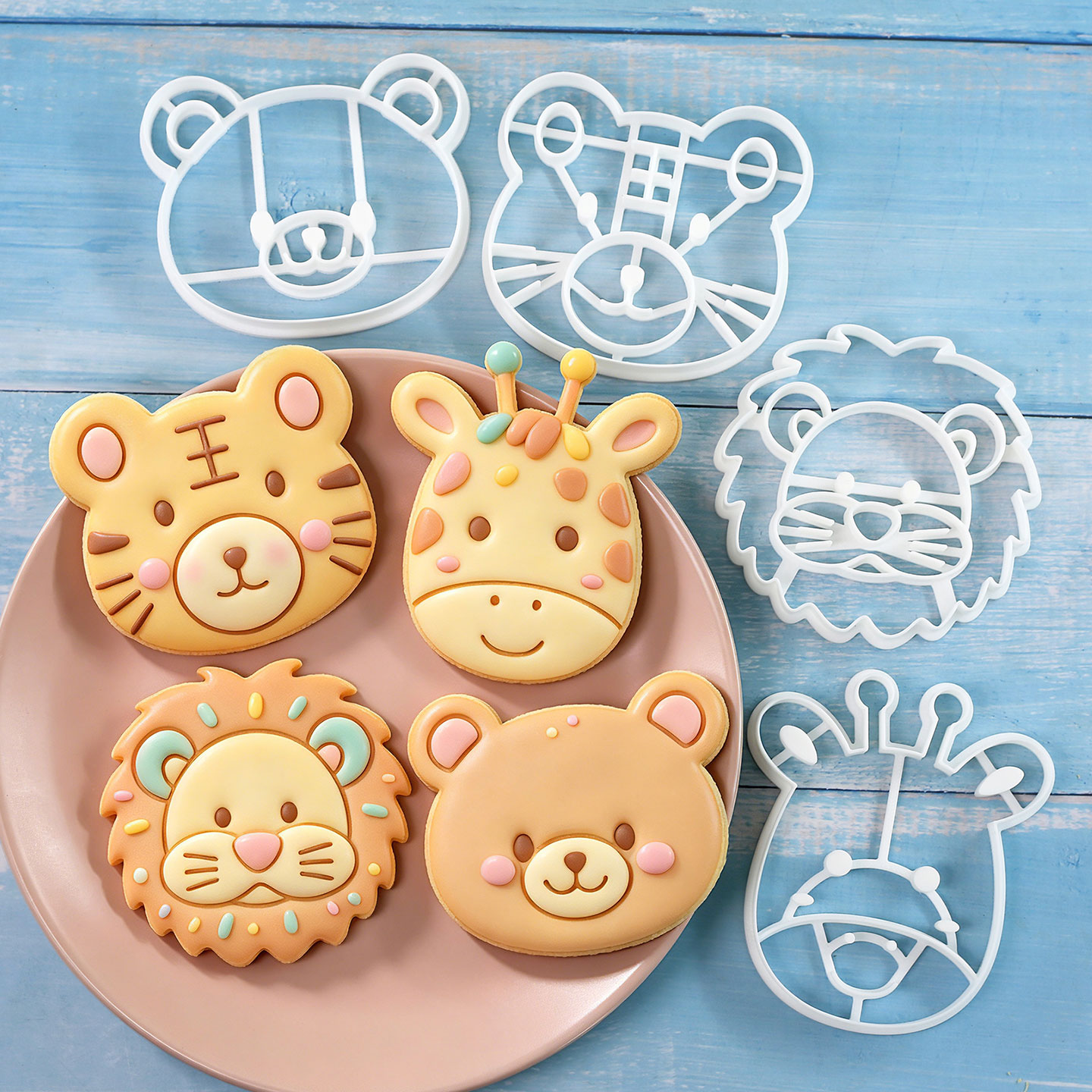 4 Pcs Animal Cookie Cutters Se - đánh giá và giá Model Kit For Beginners
