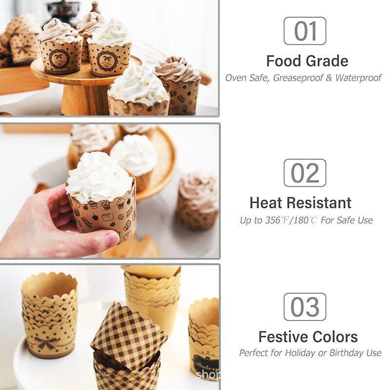 50Pcs/Pack Cupcake Paper Cups  - đánh giá và giá Model Kit For Beginners
