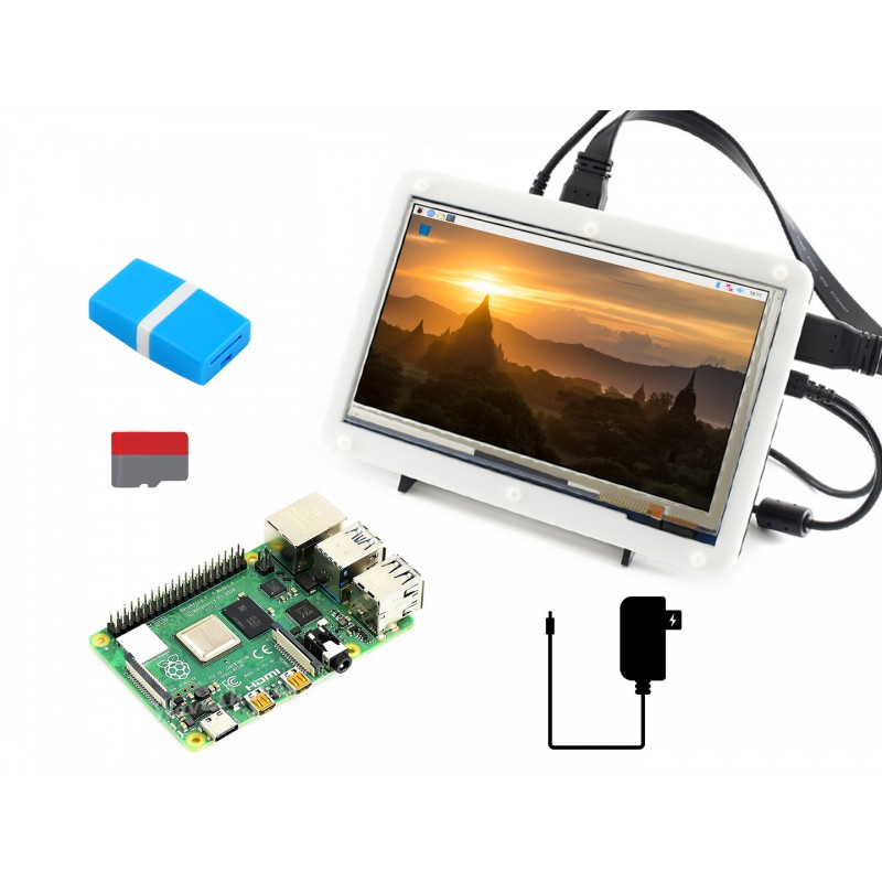 Raspberry Pi 4 Model B Display - đánh giá và giá Model Kit Display