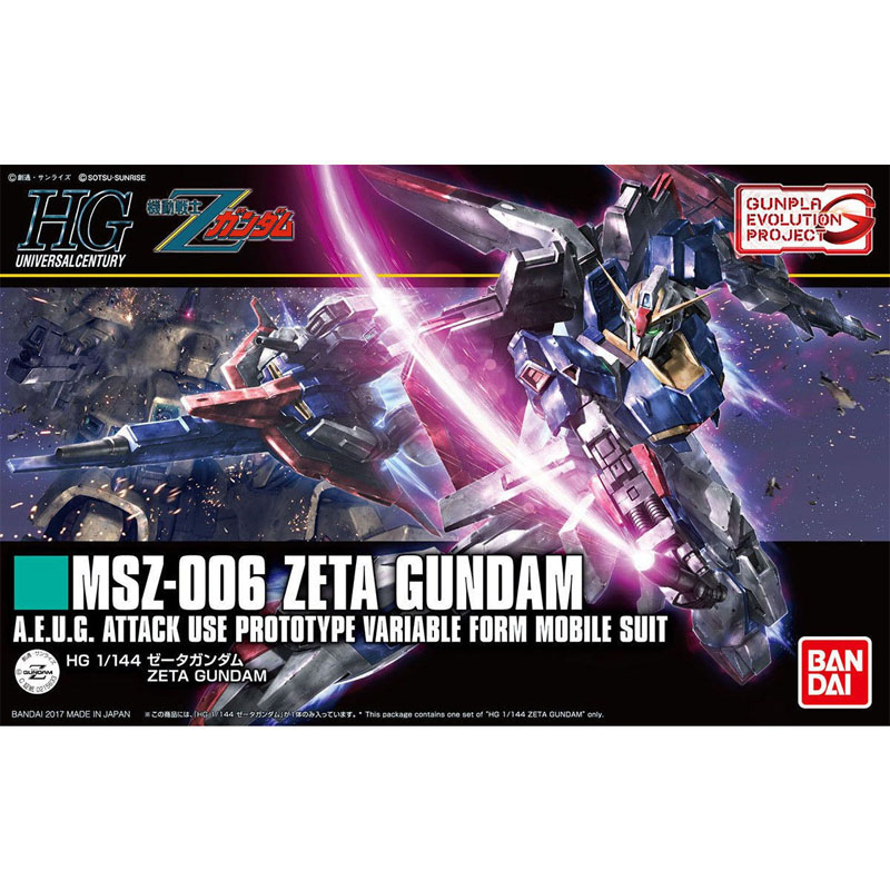 Bandai Original Genuine Figure - đánh giá và giá Model Kit Zeta Gundam